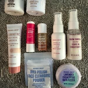 Trader Joe's Assorted Skincare Product sample size